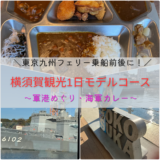 東京九州フェリー乗船前後におすすめ！横須賀観光1日モデルコース【軍港めぐり・海軍カレー】